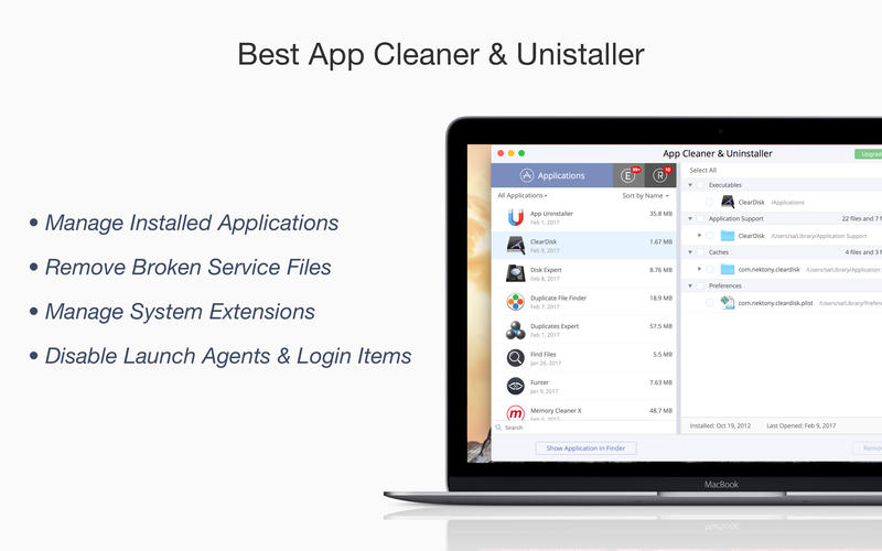 best app to clean mac space